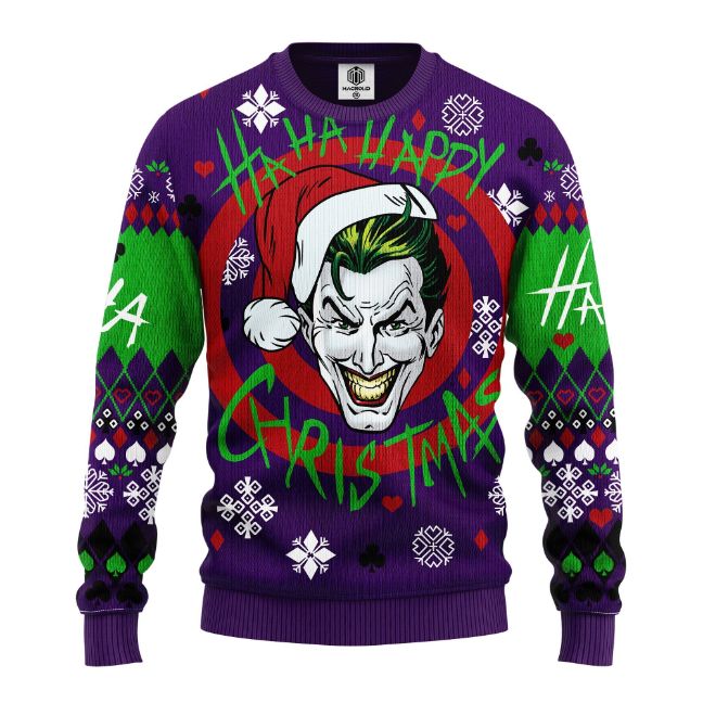 Dc comics ugly christmas on sale sweater