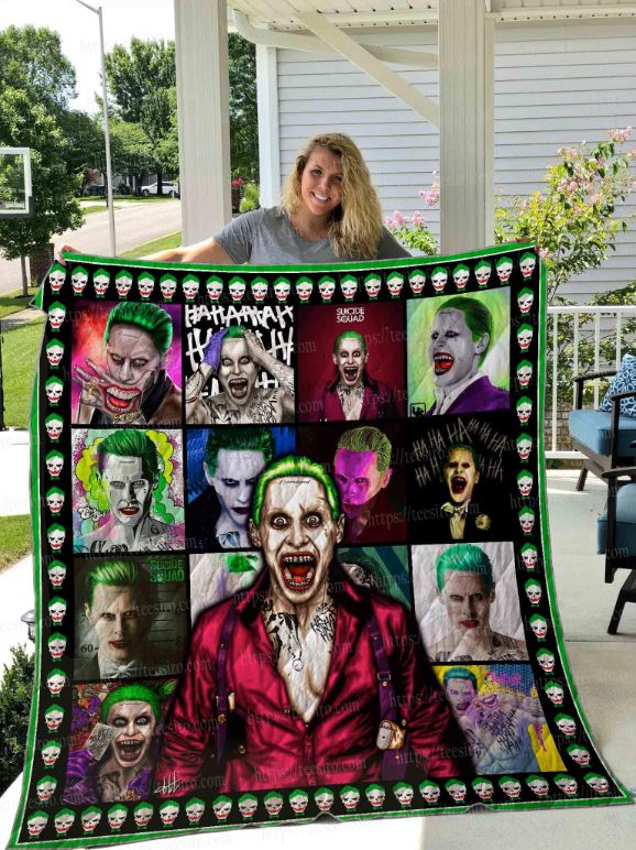 Joker Suicide Squad Collection Quilt Blanket Teeruto