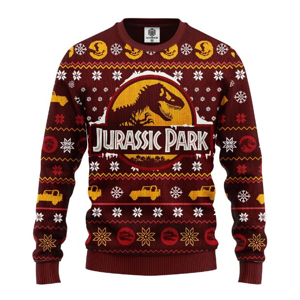 Jurassic World Jurassic Park Ugly Christmas Sweater