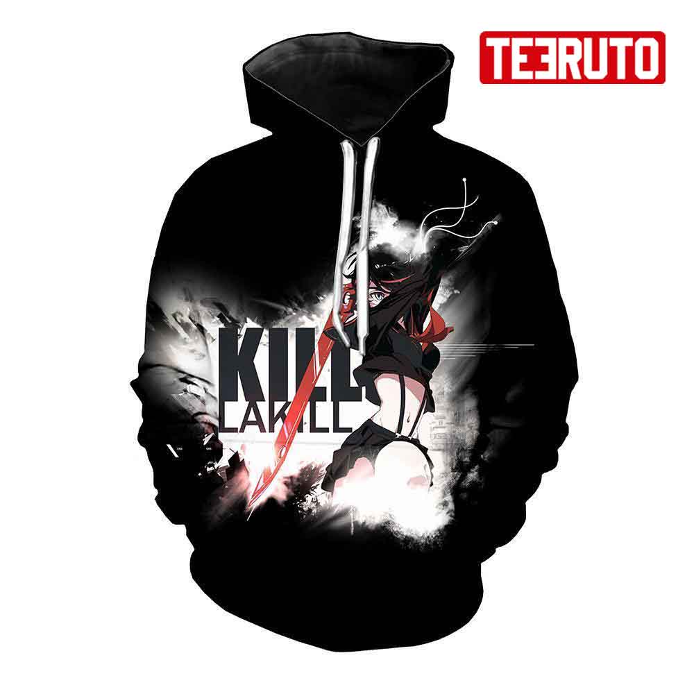 Kill La Kill – Overhead Scissor Blade Anime Hd 3d Aop Hoodie