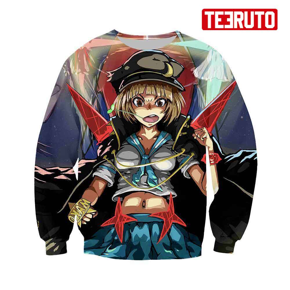 Kill La Kill – Powerful Mako Anime Sw 3D AOP Sweatshirt