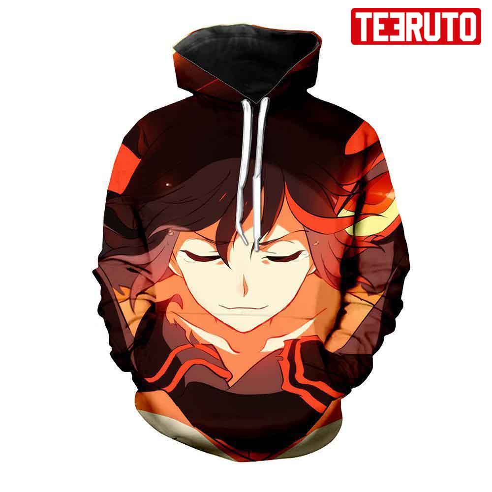 Kill La Kill – Powerful Ryuko Anime Hd 3d Aop Hoodie