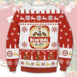 Kwak Beer Christmas Wool Knitted Sweater
