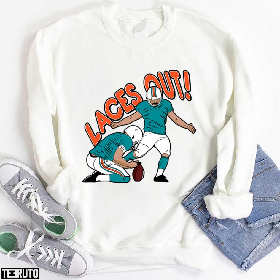 FREE shipping Laces Out Tyreek Hill Miami Dolphins shirt, Unisex