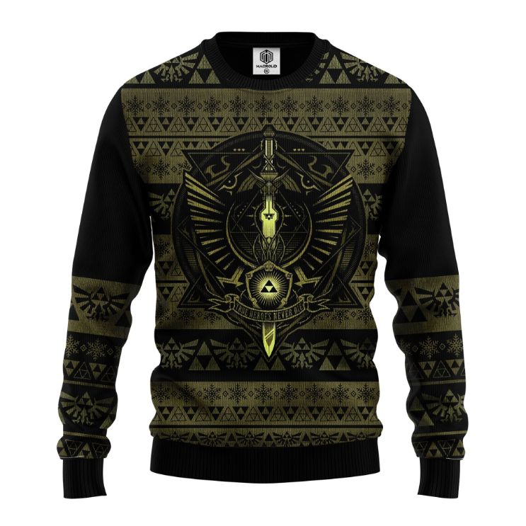 Legend Of Zelda Symbol Ugly Christmas Sweater