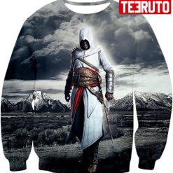 Legendary Assassin Hero Altair Cool Assassin Creed Promo Sw 3D AOP Sweatshirt