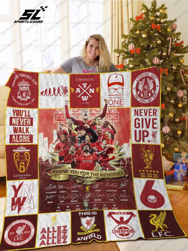 Liverpool Fc Memories Quilt Blanket Teeruto