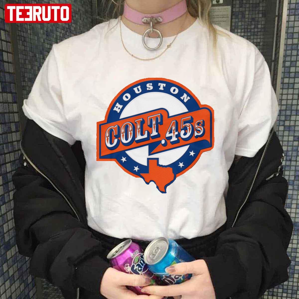 Logo Baseball Houston Colt 45's Unisex Sweatshirt - Teeruto