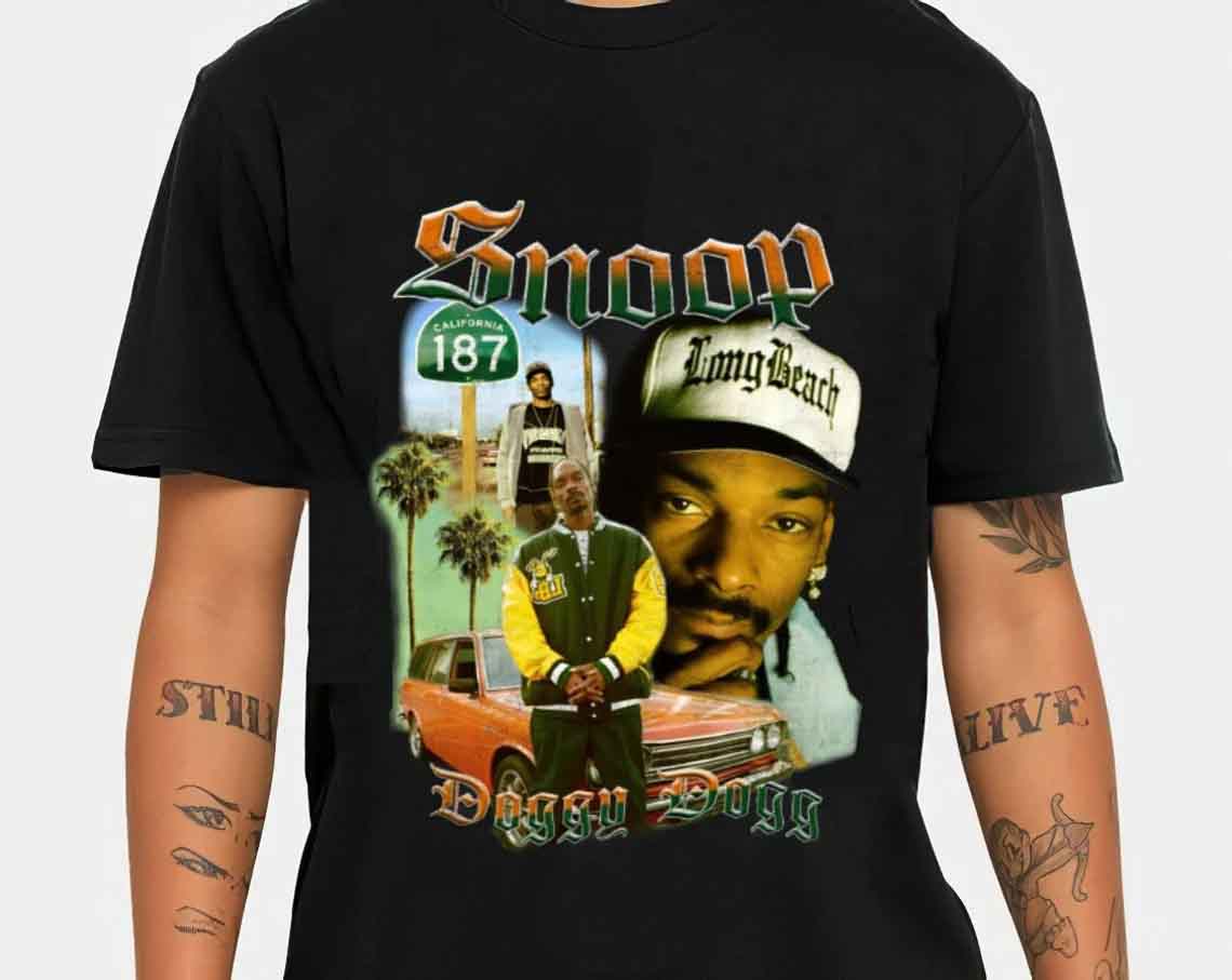 Long Beach Snoop Dogg Doggy Dogg Vintage 90s Unisex T-Shirt - Teeruto