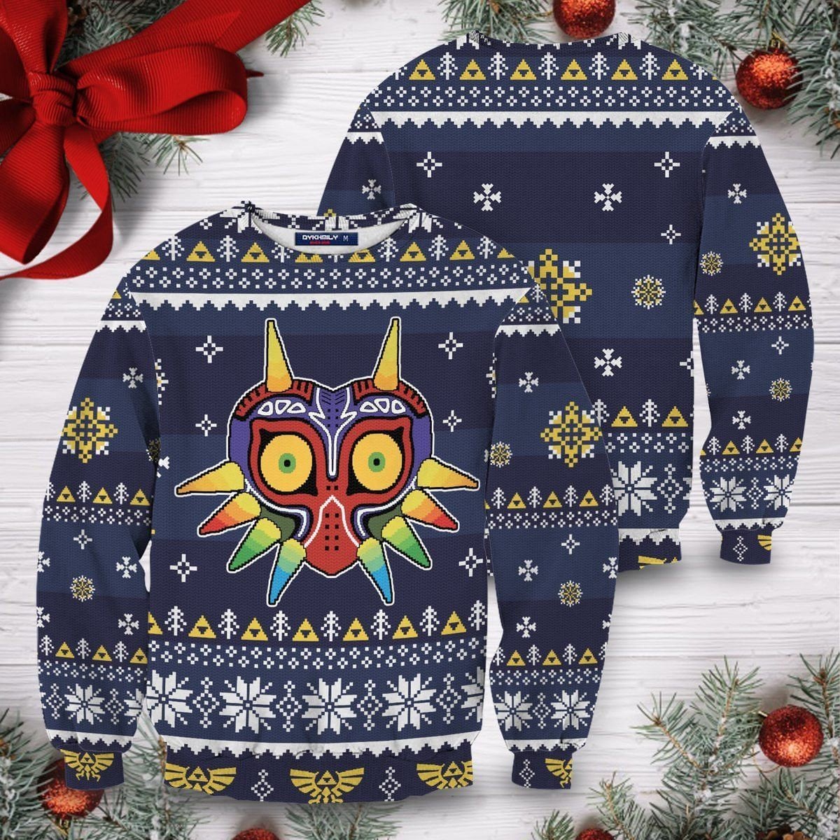 Majora’s Mask Knitted Sweater Ugly Christmas Xmas Shirt
