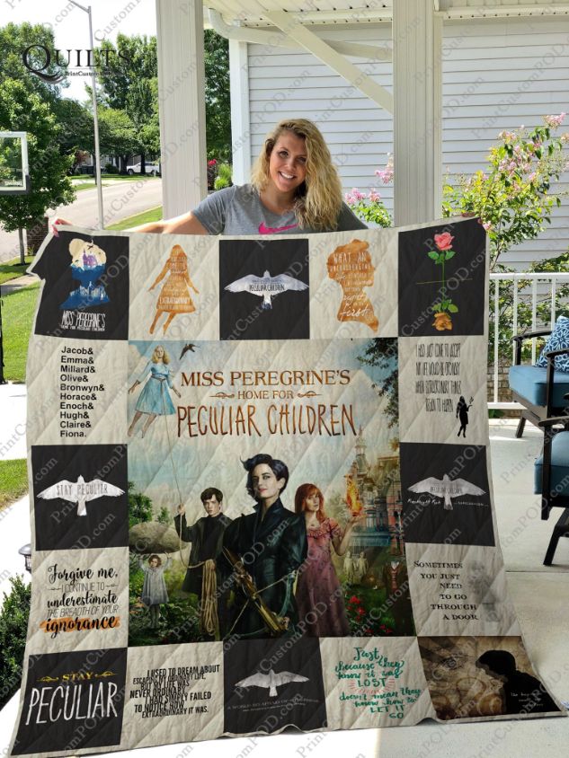 Miss Peregrine's Home For Peculiar Children Quote Collection Quilt
