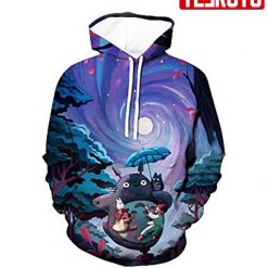 My Neighbor Totoro 1988 Japanese Animated Fantasy Film Hd 3d Aop Hoodie