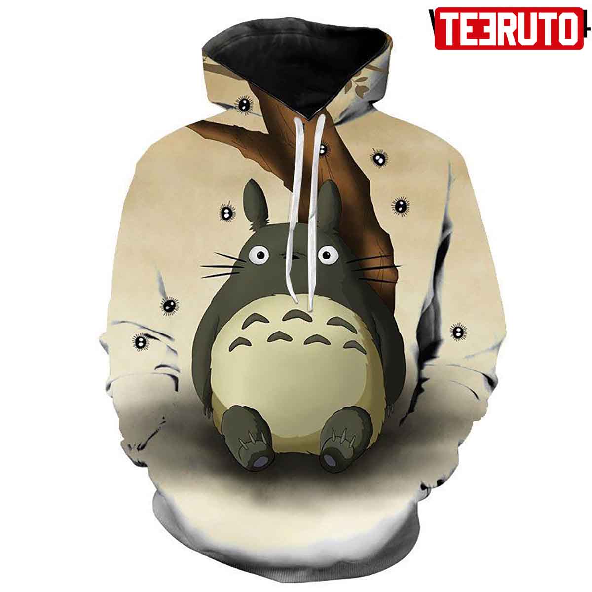 My Neighbor Totoro Ghibli Presents Streetwear Hd 3d Aop Hoodie