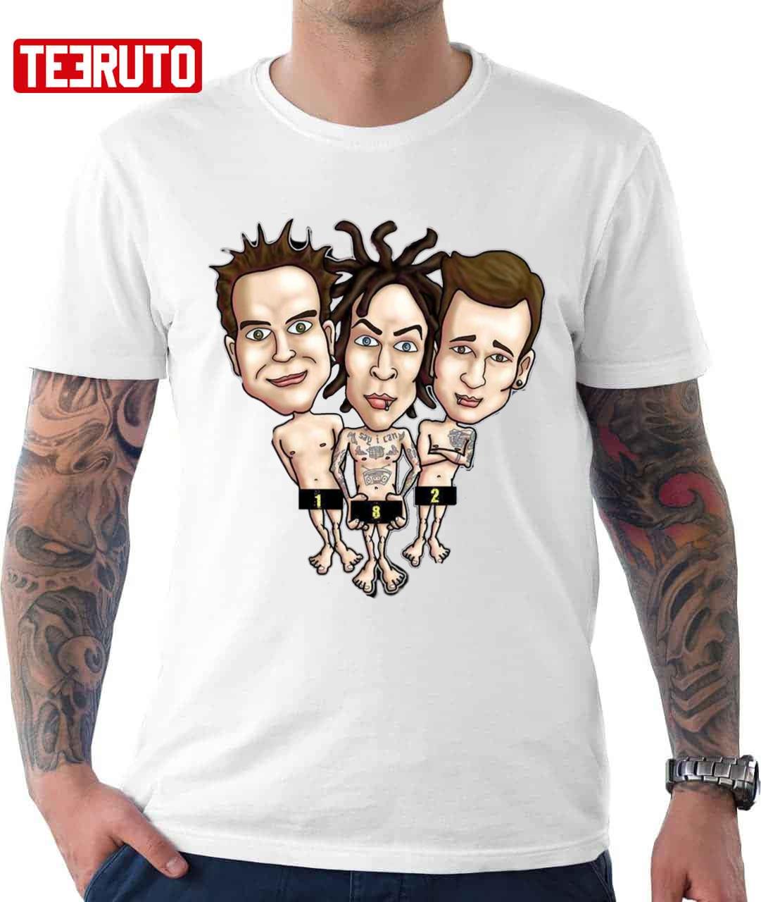 Naked Blink Fanart Unisex T Shirt Teeruto