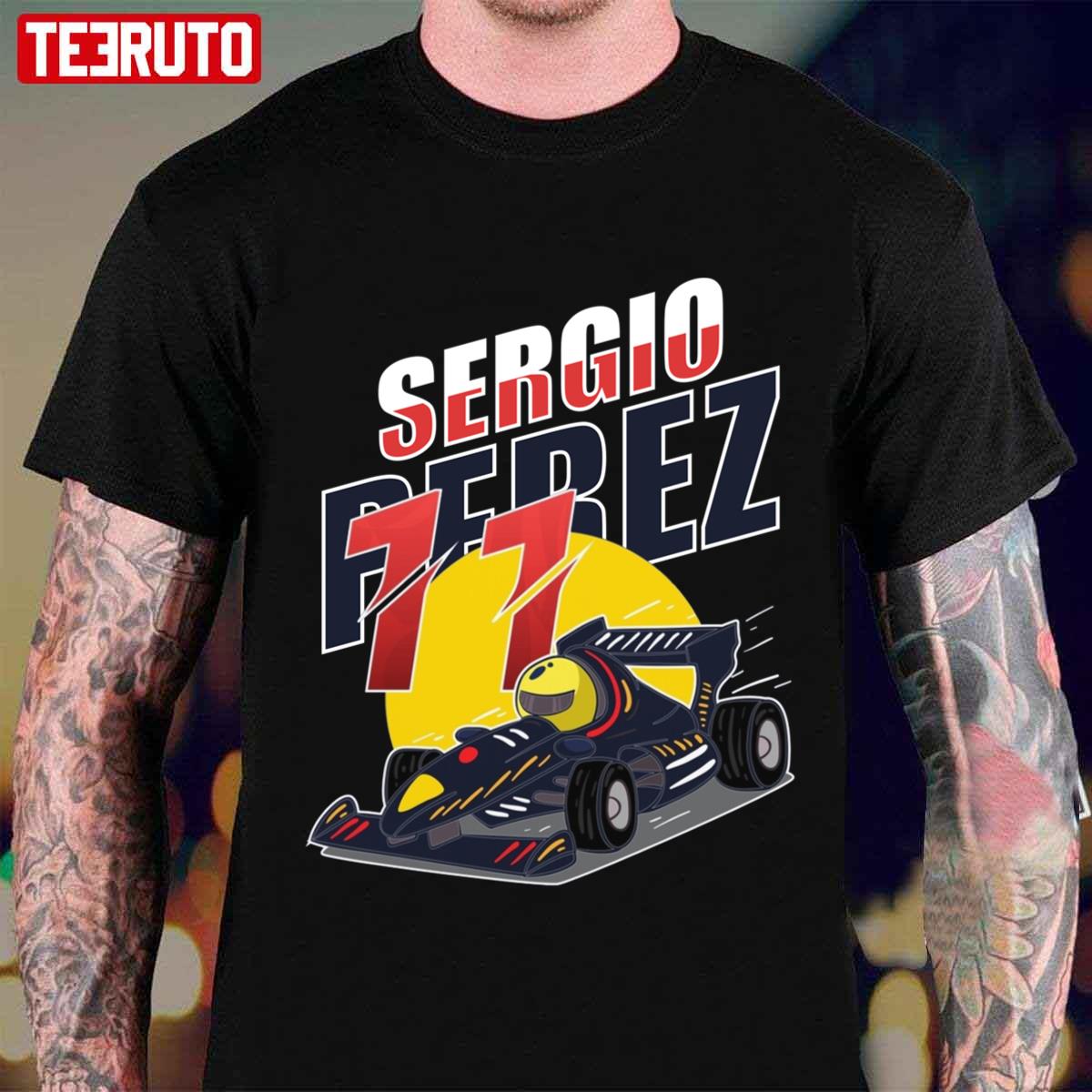 Sergio Perez Baseball Jersey - Home XS - Furious Motorsport