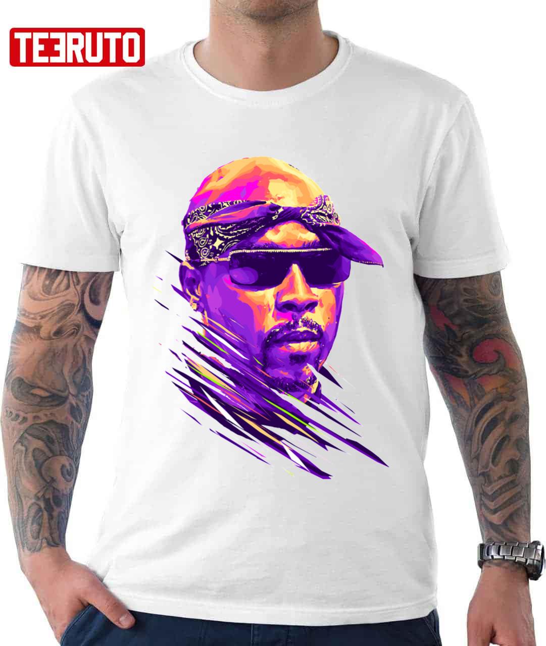 Nate Dogg West Coast Rapper Tribute Art Unisex T-shirt - Teeruto