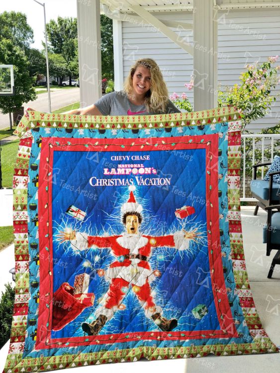 National Lampoon's Christmas Vacation Quilt Blanket Teeruto