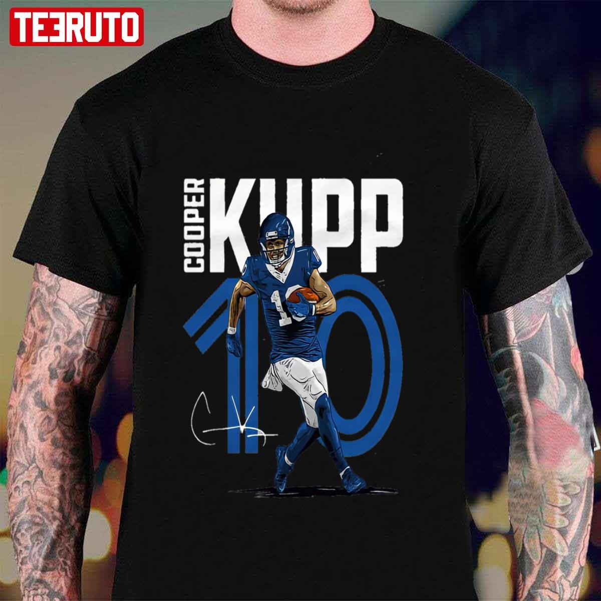 No 10 Cooper Kupp Signed Graphic Unisex T-Shirt - Teeruto