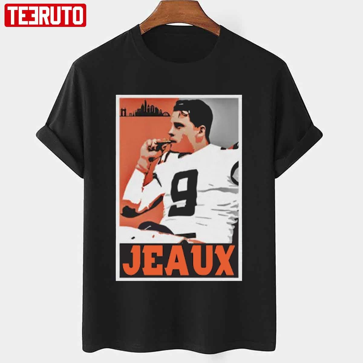 Joe Burrow Bengals No 9 Unisex T-Shirt - Teeruto