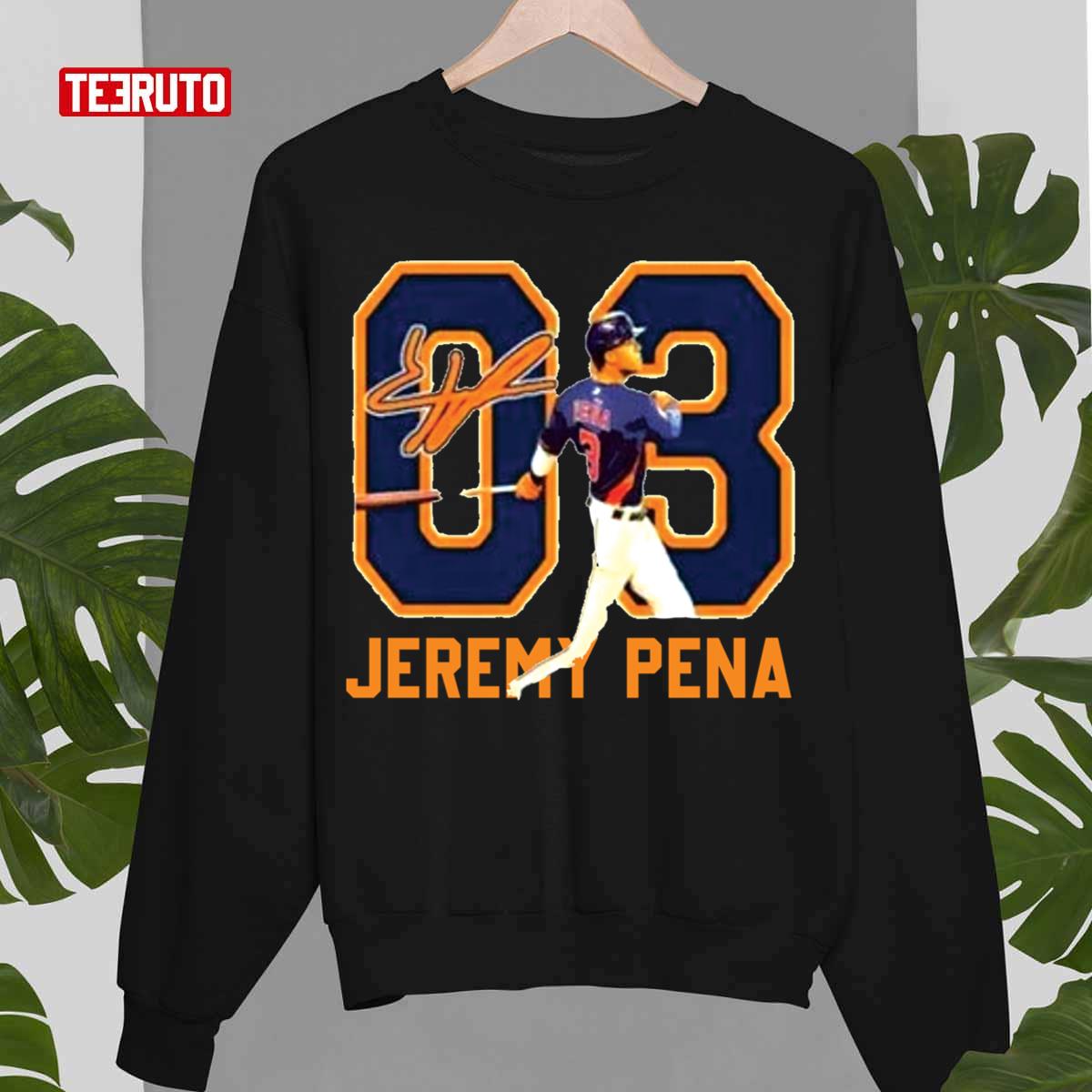 FREE shipping Orange Design Jeremy Pena Houston Astros Love shirt, Unisex  tee, hoodie, sweater, v-neck and tank top