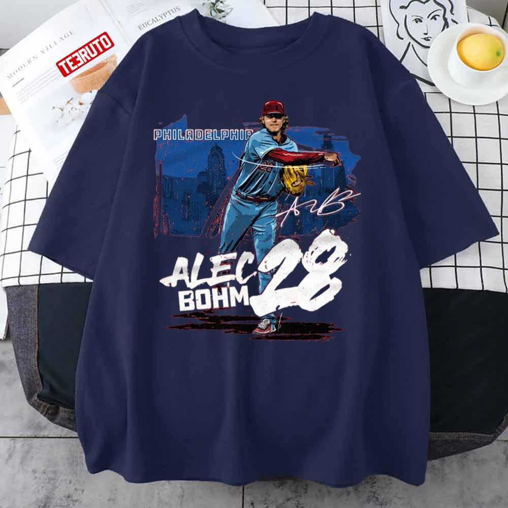 Number 28 player philadelphia phillies alec bohm shirt, hoodie, sweater,  long sleeve and tank top