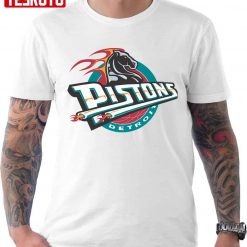 Pistons Detroit Logo Vintage Unisex T-shirt