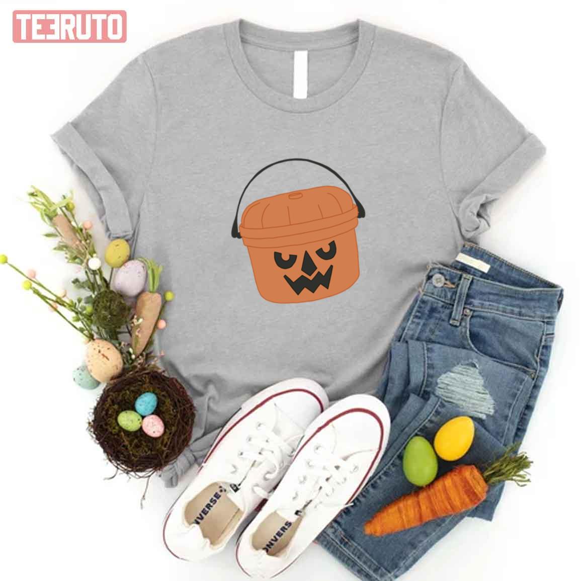 Pumpkin Bucket Mcdonald’s Halloween Unisex T-shirt