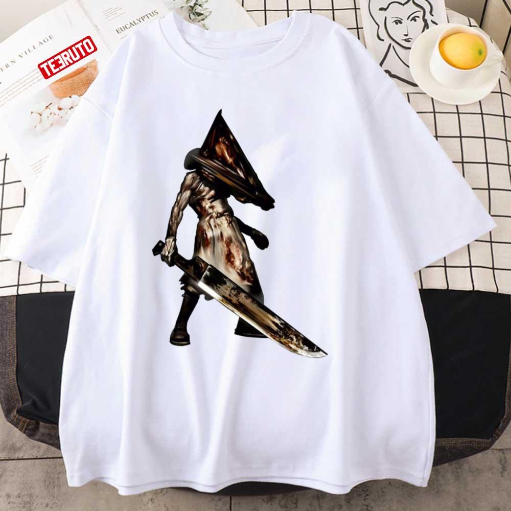 Pyramid Head Red Pyramid Thing Silent Hill Game Unisex T-shirt