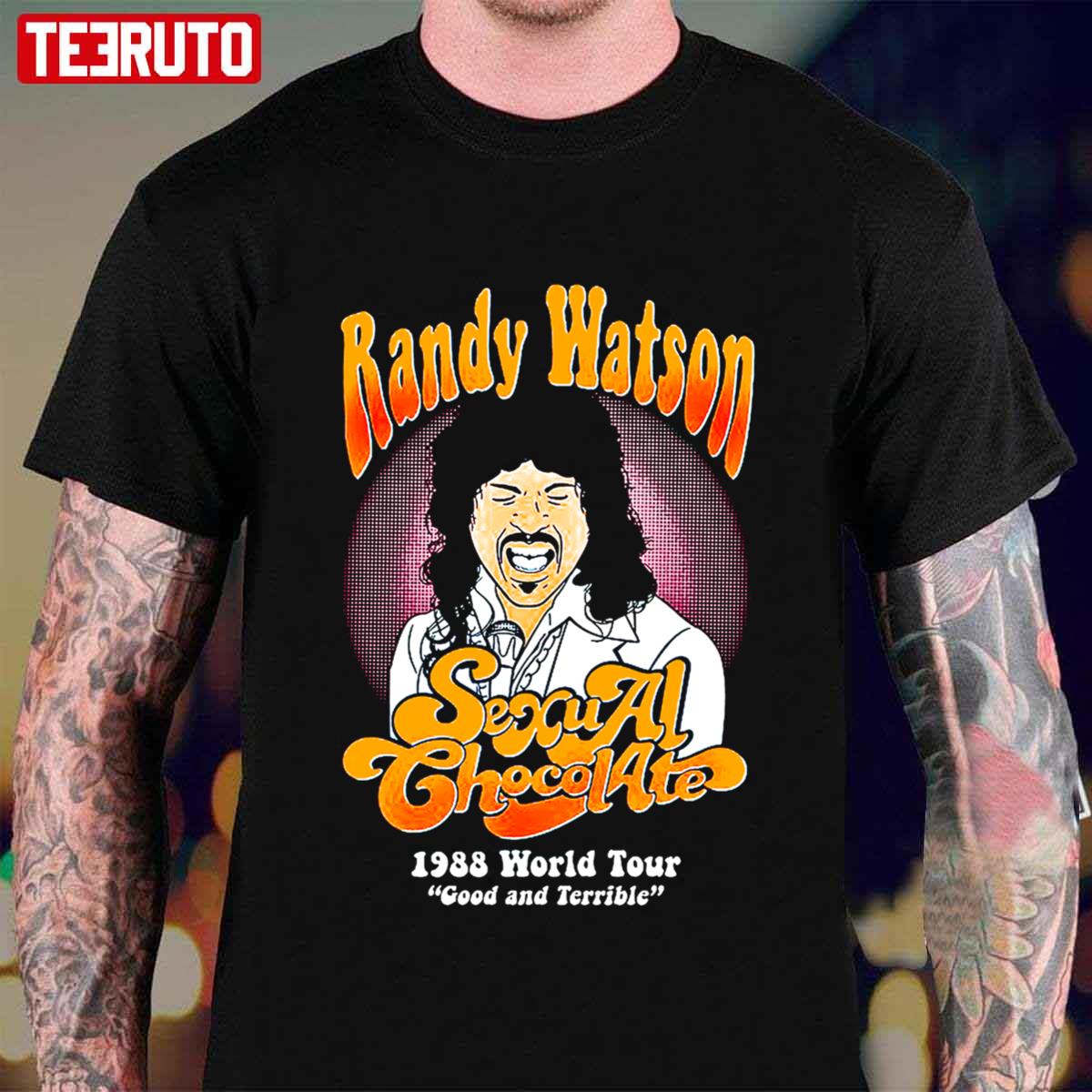 Randy Watson Sexual Chocolate Coming to America Retro Unisex T-shirt