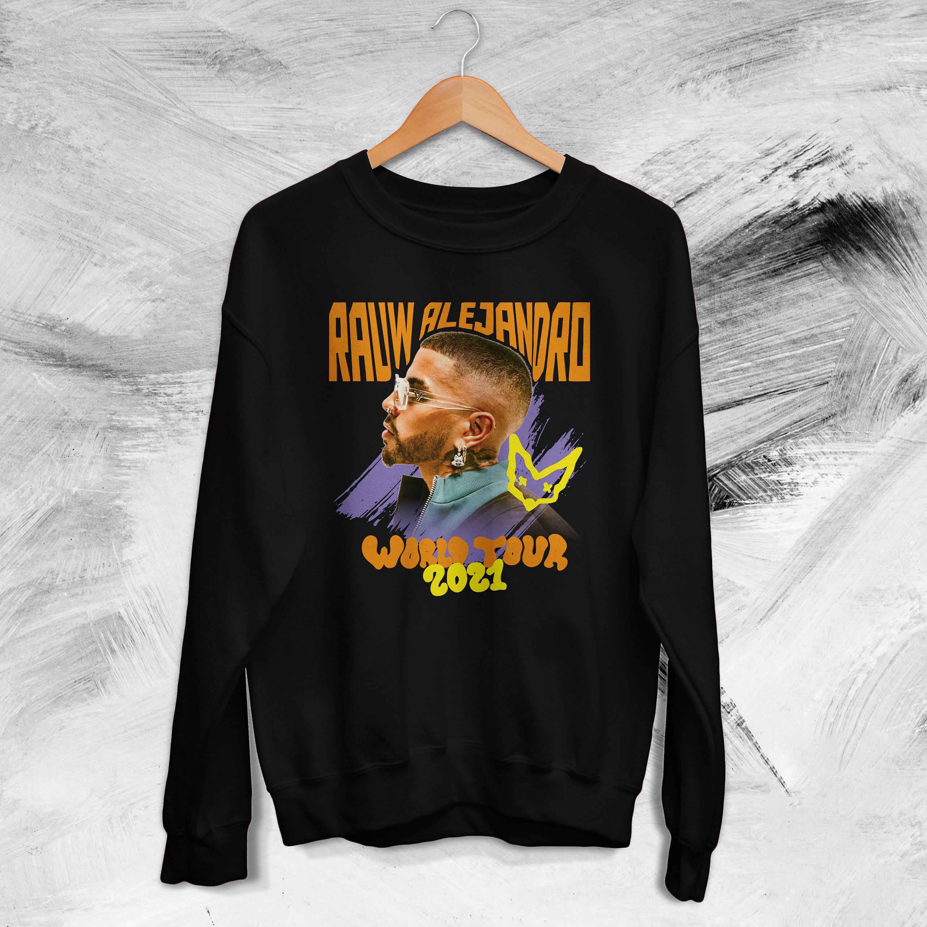 Rauw Alejandro World Tour 2021 Ocasio Ruiz Unisex Sweatshirt