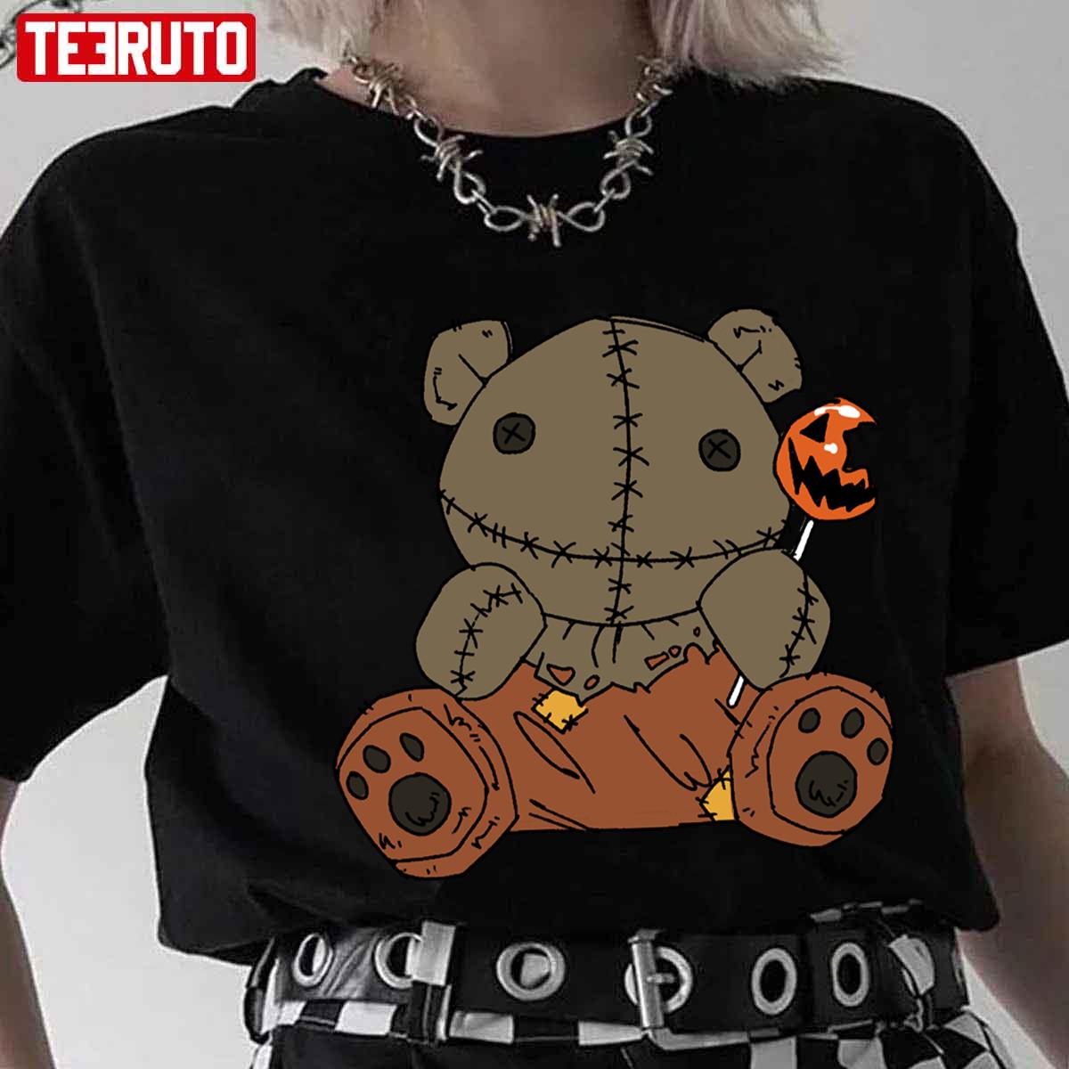 Sam Teddy Halloween Cute Unisex T-shirt