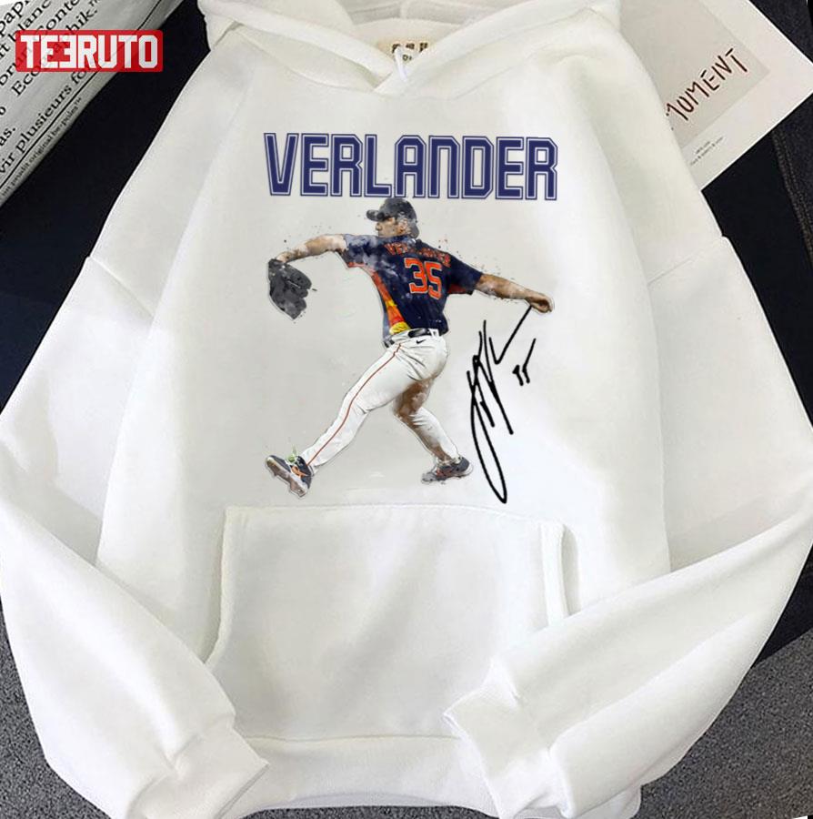 Houston Astros Justin Verlander vintage signature shirt, hoodie