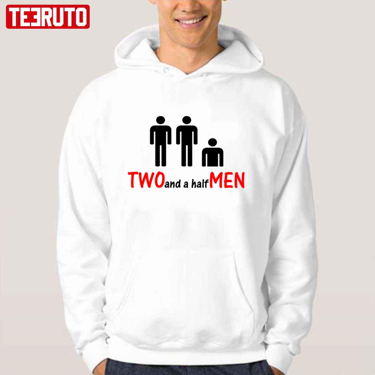 Simple Art Two And A Half Men Unisex Hoodie - Teeruto