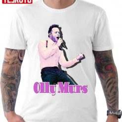 Singer Olly Murs Retro Art Unisex T-shirt