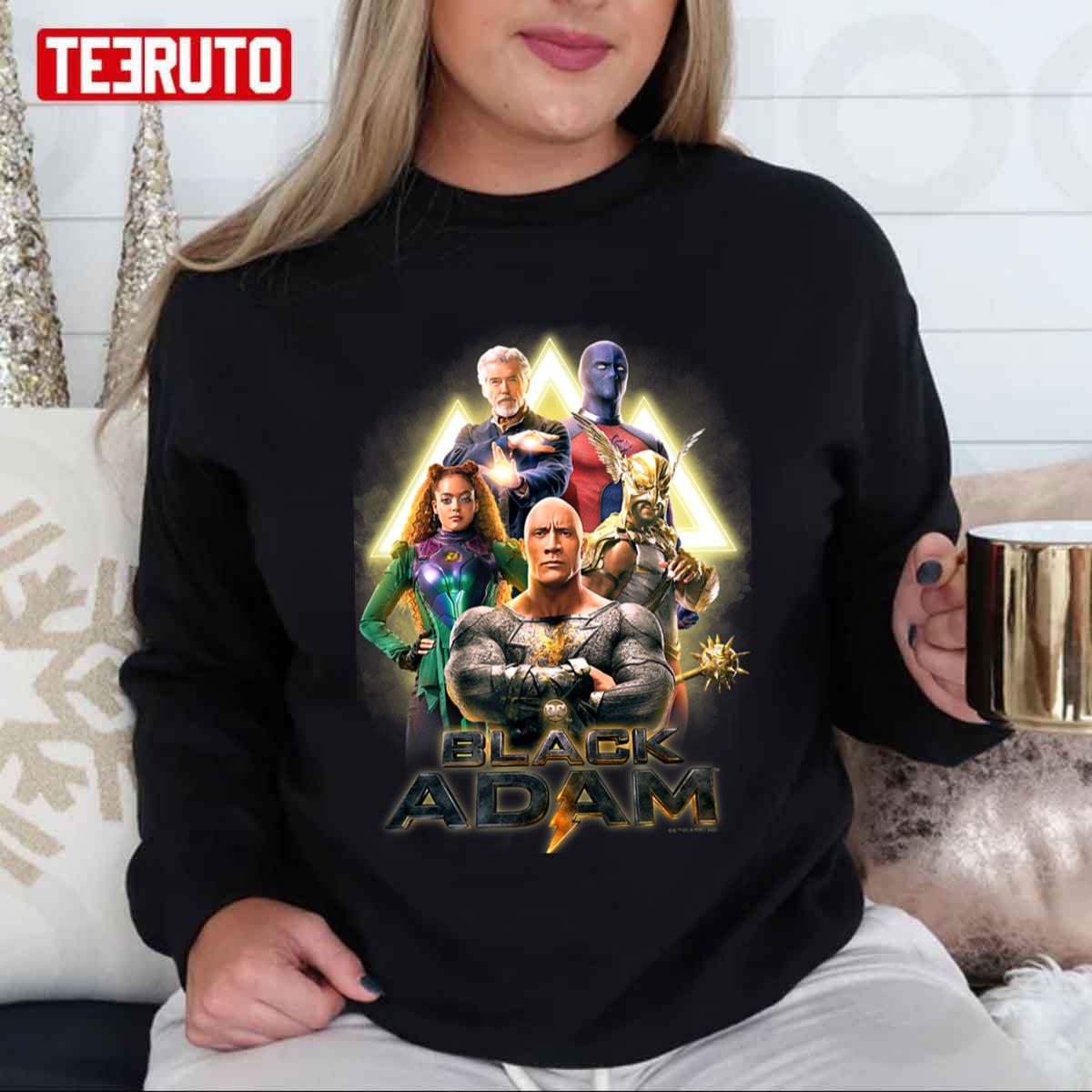 Social Justice Black Adam Group Unisex Sweatshirt