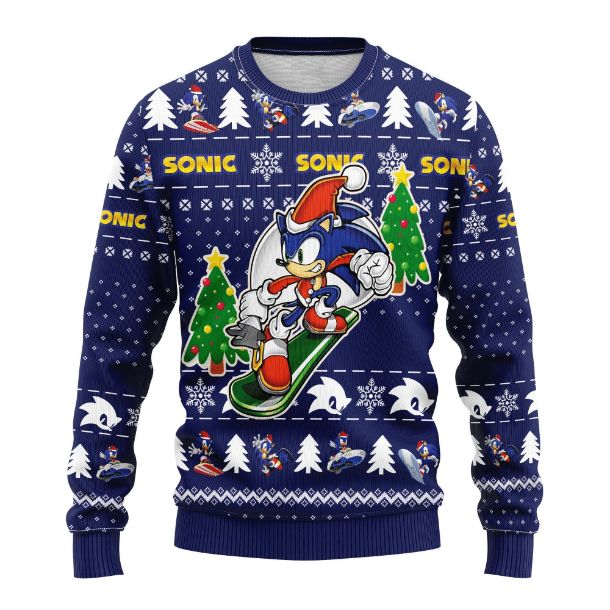 Sonic The Hedgehog Ugly Sweater