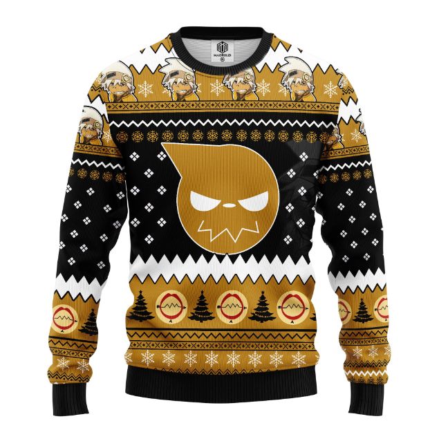 Soul Eater Anime Ugly Christmas Sweater