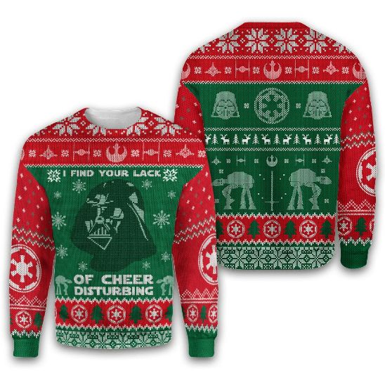 Star Wars Darth Vader Ugly Xmas Knitted Sweater