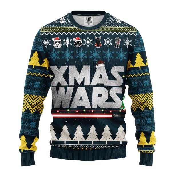 Star Wars Xmas Gifts, Xmas Wars Ugly Christmas Sweater