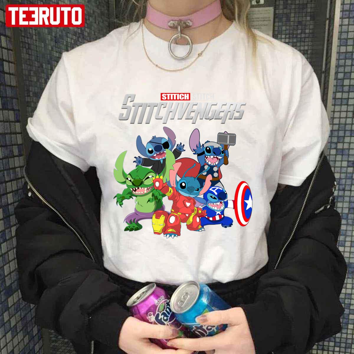 Stitchvengers Avengers Unisex T-shirt
