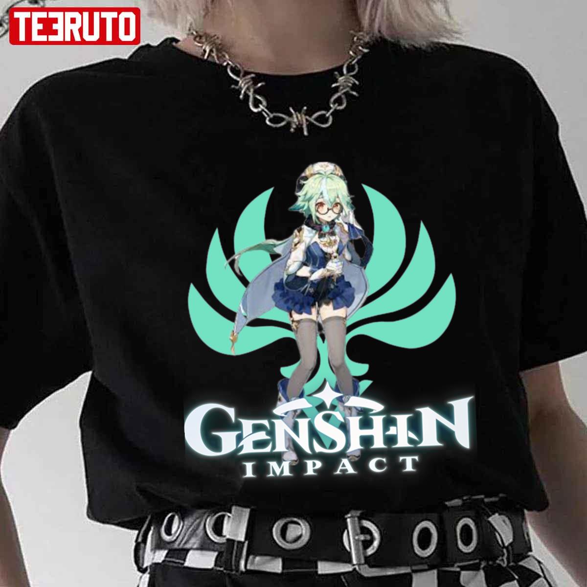 Sucrose Genshin Impact Unisex T-shirt