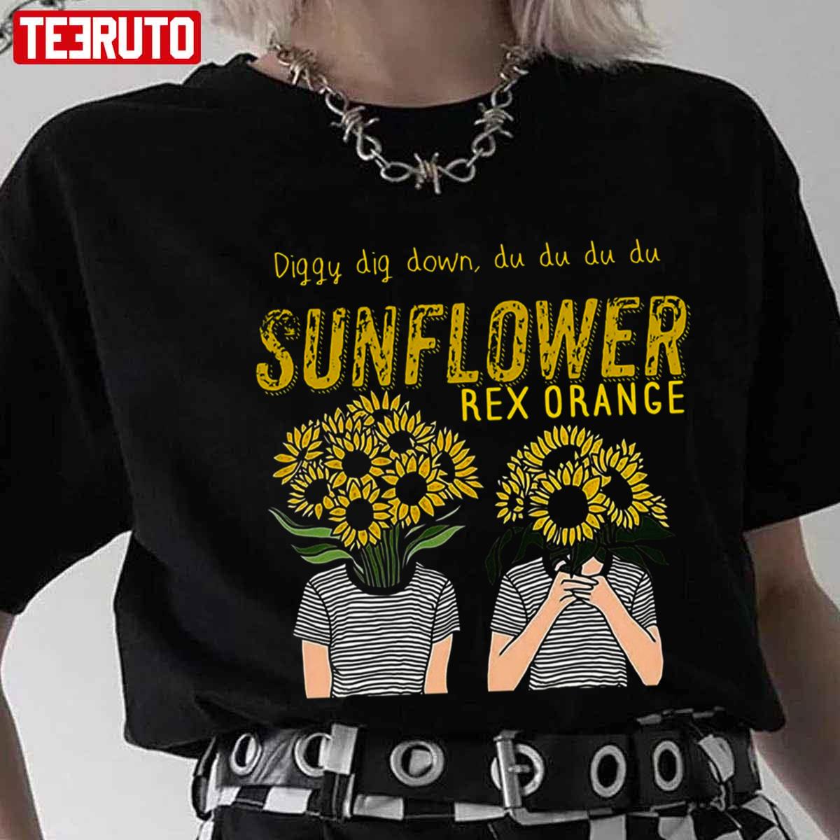Sunflower Rex Orange County Diggy Dig Down Unisex T-shirt