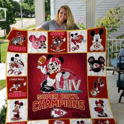 Super Bowl Liv Kansas City Chiefs All Season Plus Size Ver Collected Quilt Blanket