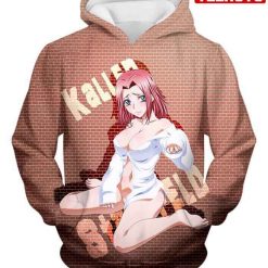 Super Cute Almost Naked Kallen Stadtfeld Code Geass Hd 3d Aop Hoodie