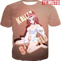 Super Cute Almost Naked Kallen Stadtfeld Code Geass Tee 3D AOP T-Shirt