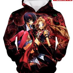 Super Cute Siblings Lelouch X Nunnaly Cool Code Geass Anime Promo Hd 3d Aop Hoodie