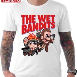 Super Wet Bandits Home Alone Super Mario Unisex T-shirt