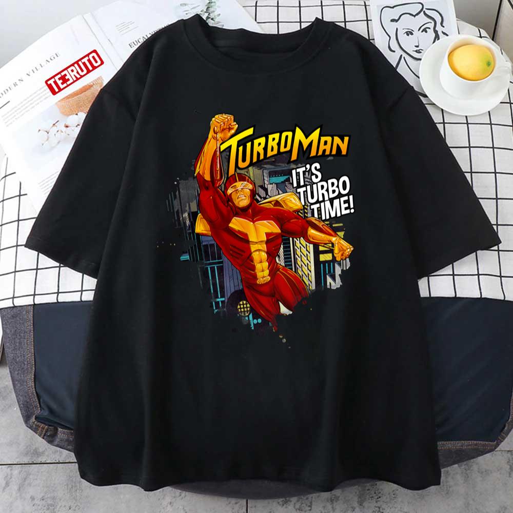 Superhero Turbo Man Unisex T-shirt