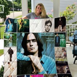 Sweet Baby James James Taylor Love Quilt Blanket
