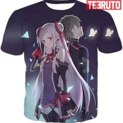 Sword Art Online Yuuna And Eiji Promo Black – Sword Art Online Tee 3D AOP T-Shirt